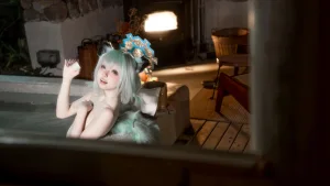 《蔚蓝档案 时雨温泉》｜纸悦Etsu_ko · 63张写真