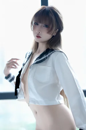 《浴缸JK》｜纸悦Etsu_ko · 16张写真