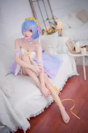 《蕾姆CLEAR DRESS》｜花柒Hana · 15张写真