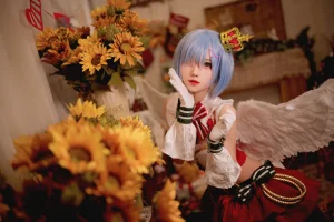 《圣诞蕾姆cos》｜花柒Hana · 22张写真