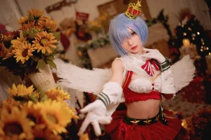 《圣诞蕾姆cos》｜花柒Hana · 22张写真