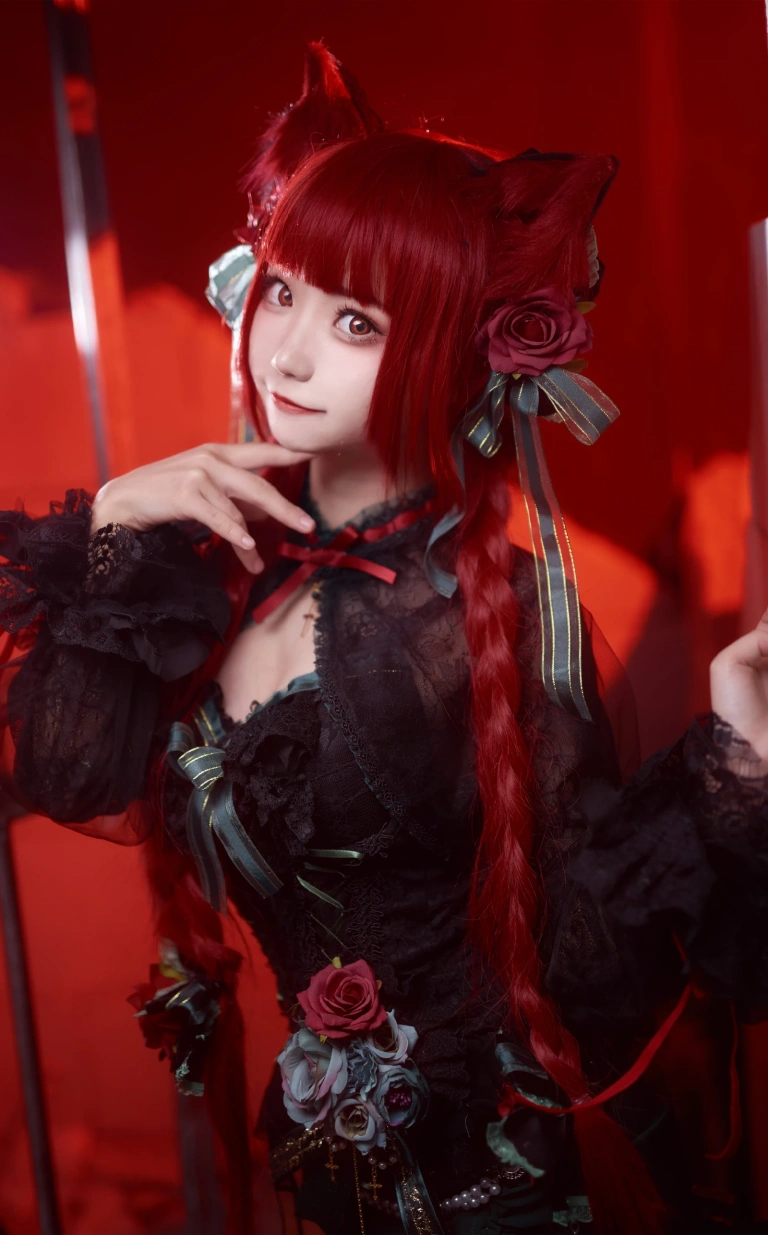 《火焰猫燐》｜花柒Hana · 10张写真