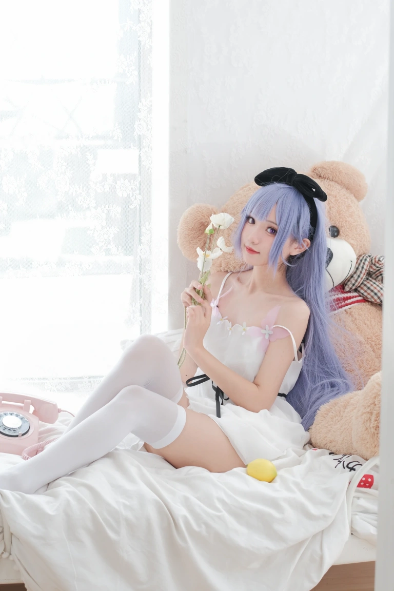 《独角兽清凉阅读时光》｜花柒Hana · 20张写真