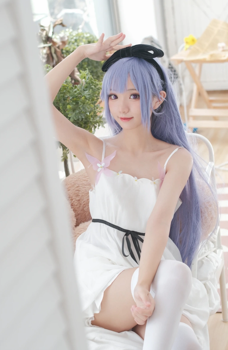 《独角兽清凉阅读时光》｜花柒Hana · 20张写真