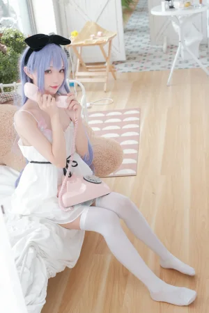 《独角兽清凉阅读时光》｜花柒Hana · 20张写真