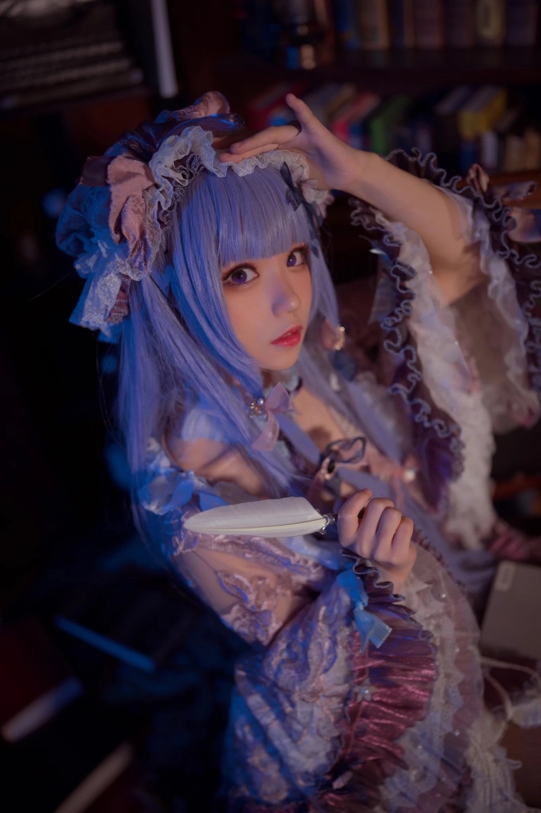 《帕秋莉睡衣》｜花柒Hana · 13张写真