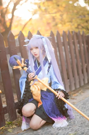 《镜华（小仓唯）cos正片》｜花柒Hana · 18张写真