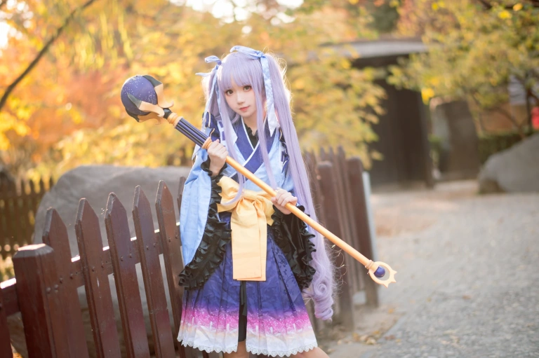 《镜华（小仓唯）cos正片》｜花柒Hana · 18张写真