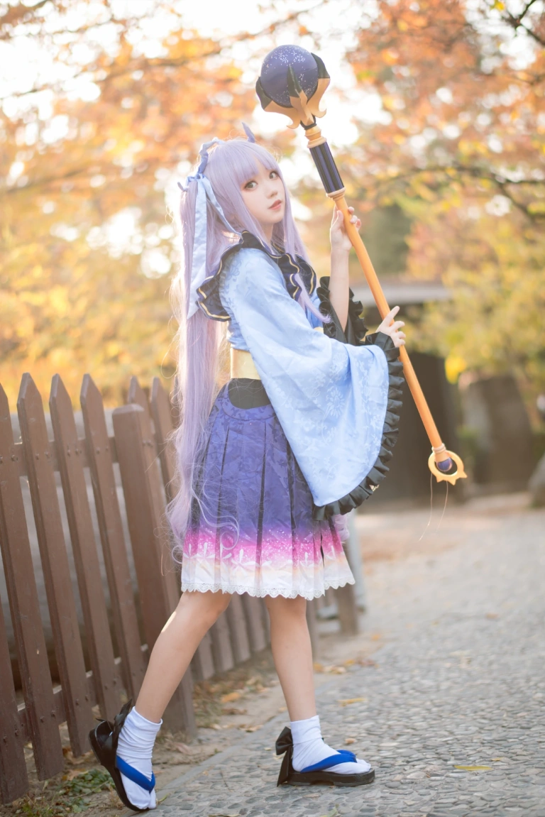 《镜华（小仓唯）cos正片》｜花柒Hana · 18张写真