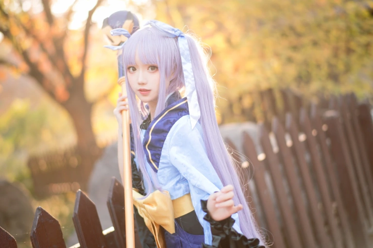 《镜华（小仓唯）cos正片》｜花柒Hana · 18张写真