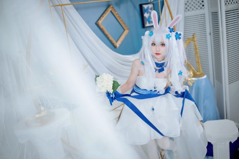 《拉菲花嫁》｜花柒Hana · 28张写真