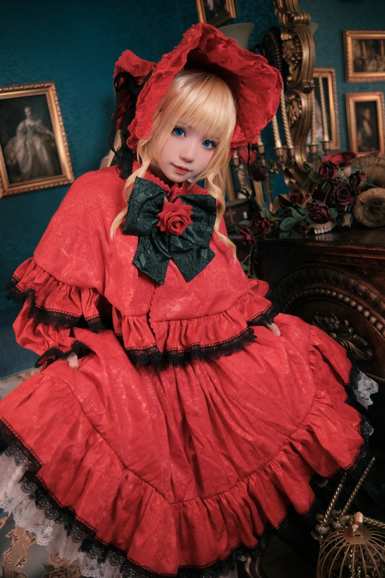《蔷薇少女真红》｜花柒Hana · 13张写真