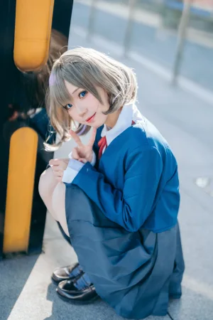 《唐可可校服》｜花柒Hana · 15张写真