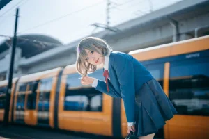 《唐可可校服》｜花柒Hana · 15张写真