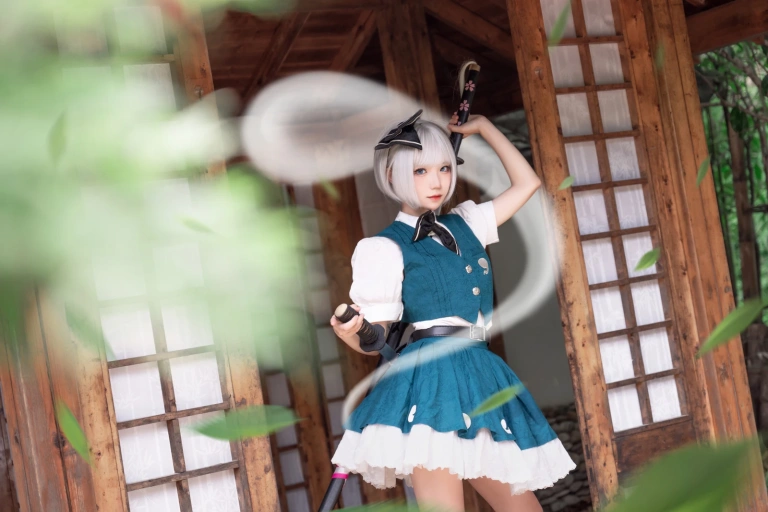 《魂魄妖梦cos夏版》｜花柒Hana · 15张写真