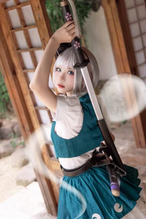《魂魄妖梦cos夏版》｜花柒Hana · 15张写真