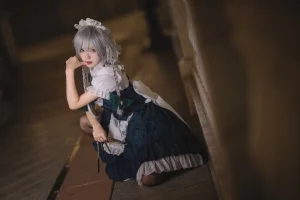《星雨咲夜女仆》｜花柒Hana · 9张写真