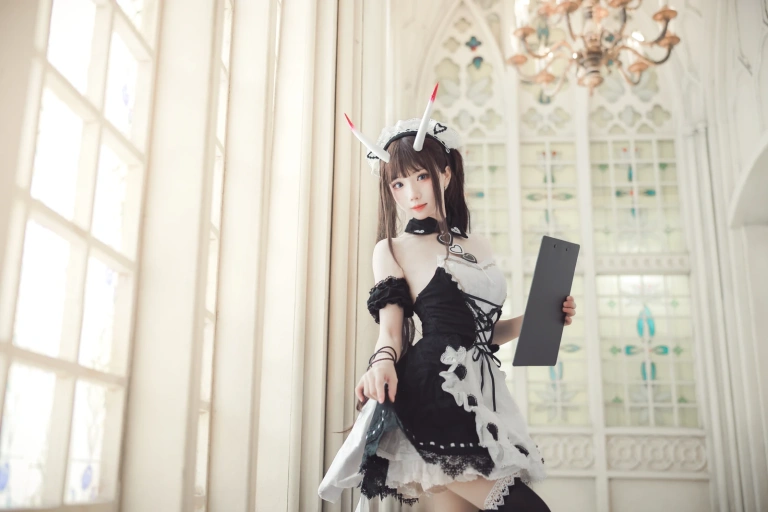 《能代女仆》｜花柒Hana · 21张写真
