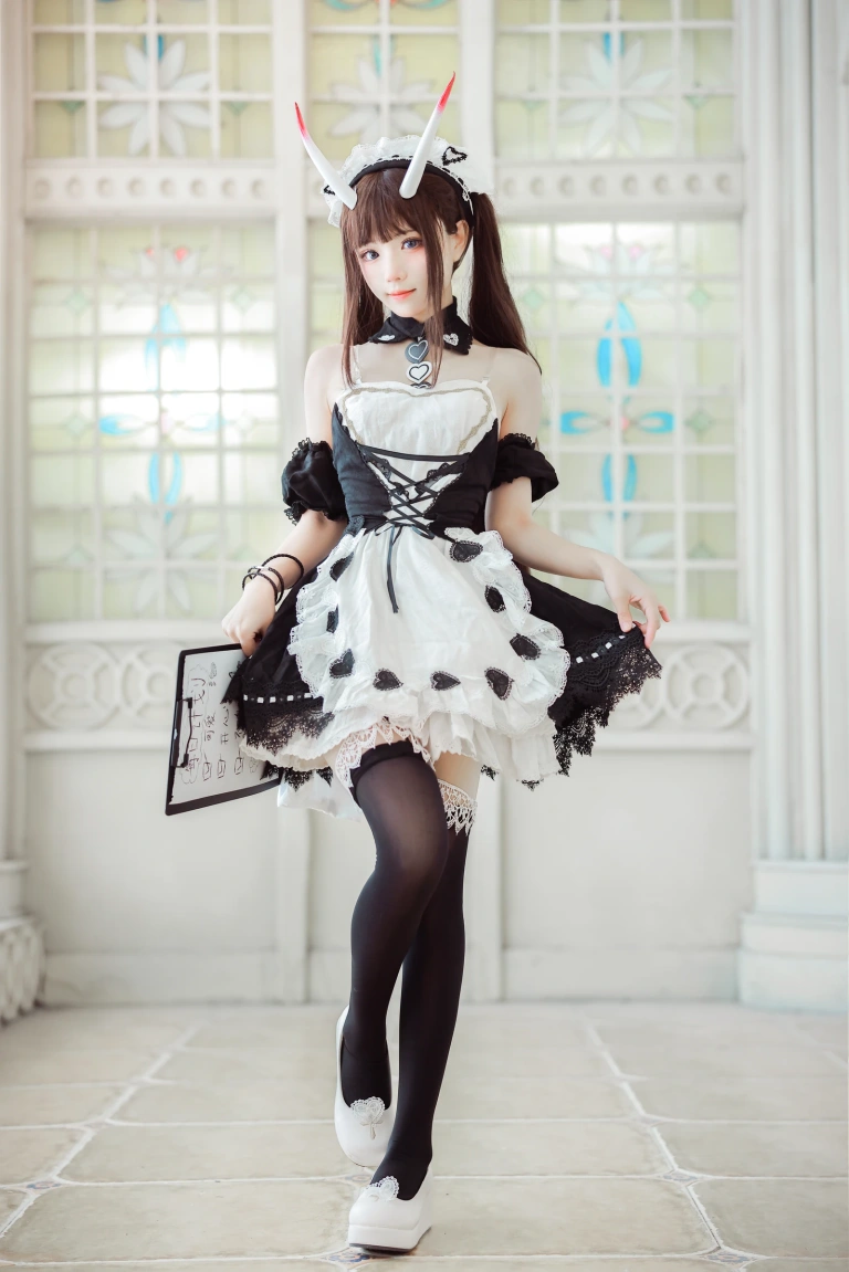 《能代女仆》｜花柒Hana · 21张写真