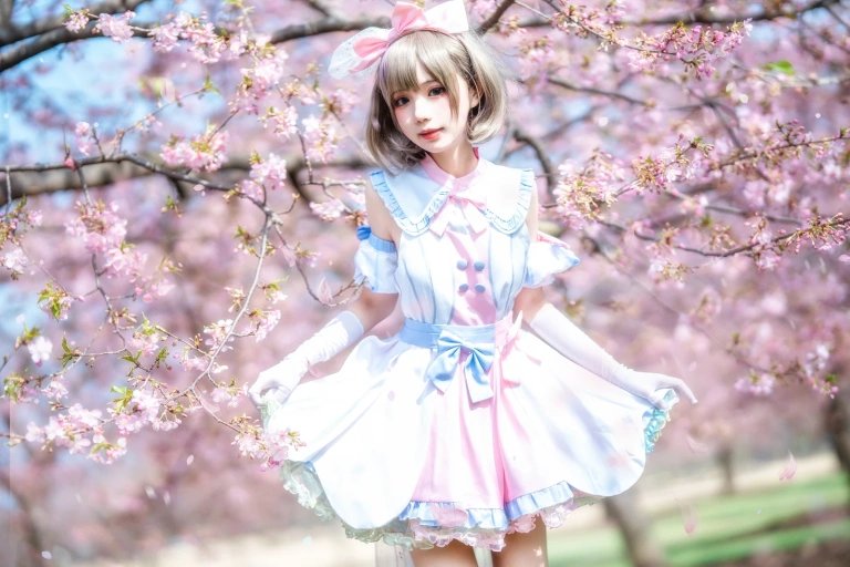 《唐可可打歌服》｜花柒Hana · 9张写真