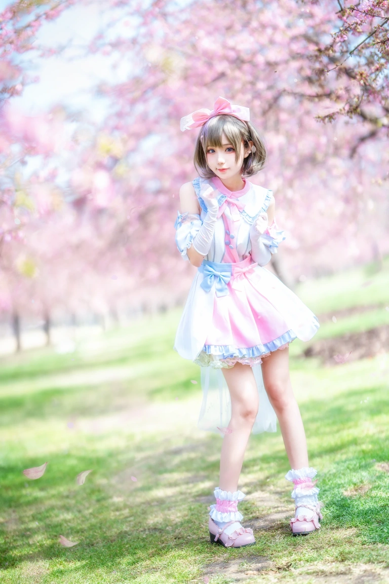 《唐可可打歌服》｜花柒Hana · 9张写真