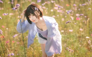 《马鞭草》｜花柒Hana · 15张写真