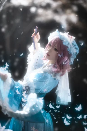 《星雨幽幽子》｜花柒Hana · 9张写真