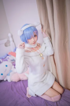 《蕾姆绵羊》｜花柒Hana · 9张写真