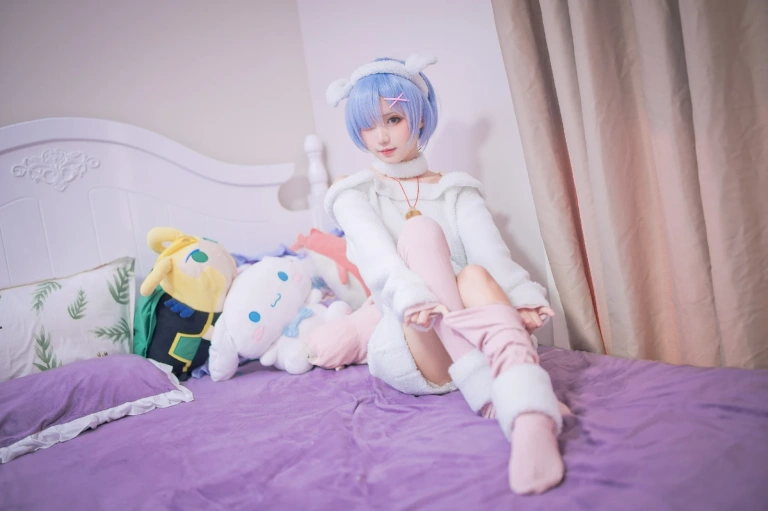 《蕾姆绵羊》｜花柒Hana · 9张写真