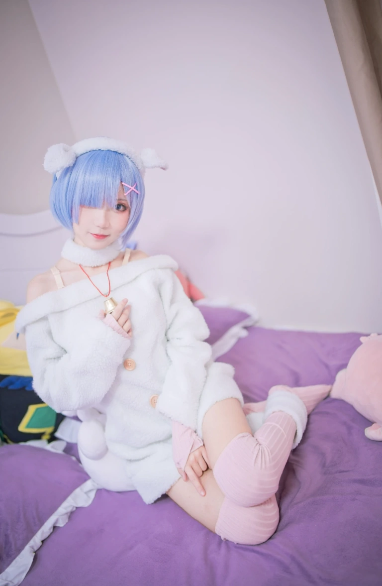 《蕾姆绵羊》｜花柒Hana · 9张写真
