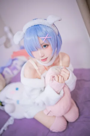 《蕾姆绵羊》｜花柒Hana · 9张写真