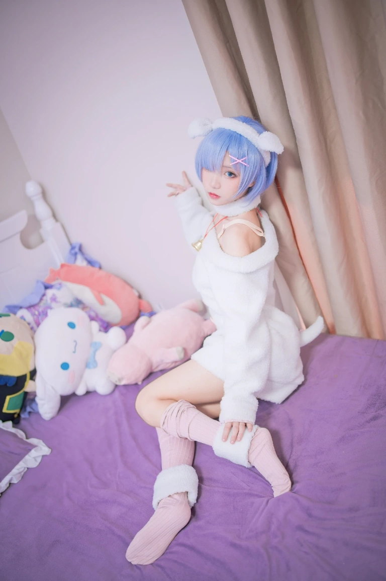 《蕾姆绵羊》｜花柒Hana · 9张写真