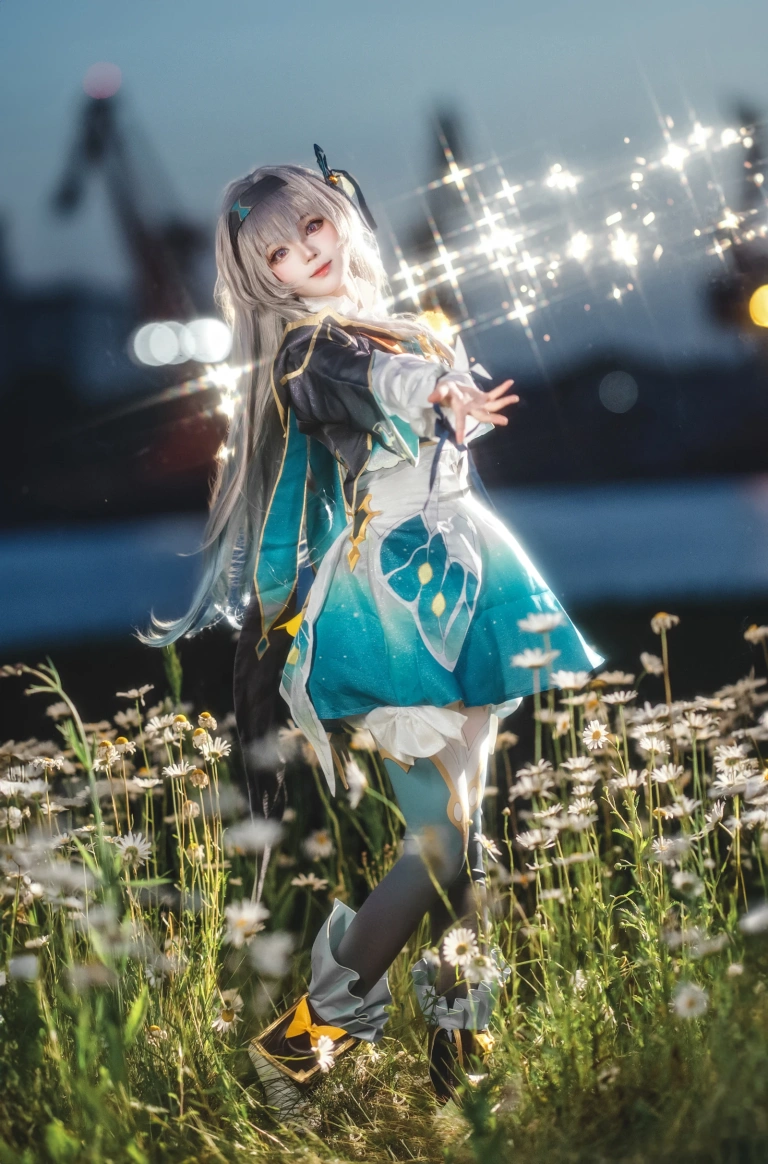 《崩坏 星穹铁道 流萤》｜花柒Hana · 18张写真