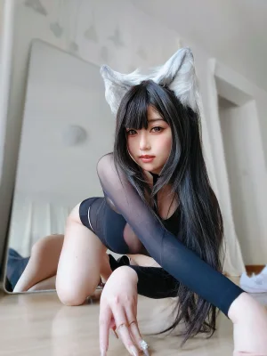 《性感的黑猫》｜女主K · 80张写真