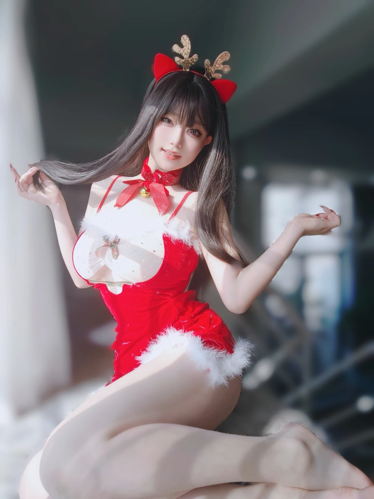《圣诞麋鹿》｜女主K · 100张写真、1 个视频