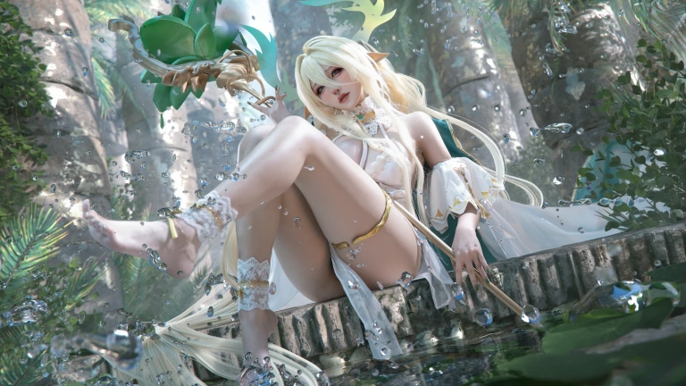 《碧蓝航线 金狮》｜阿薰kaOri · 269张写真、6 个视频