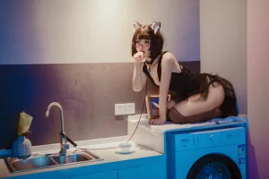 《猫猫头黑裙子》｜Kokuhui(yuuhui玉汇) · 10张写真