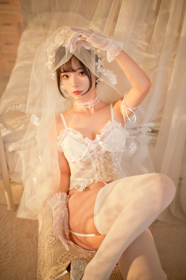 《纯白花嫁》｜Kokuhui(yuuhui玉汇) · 60张写真