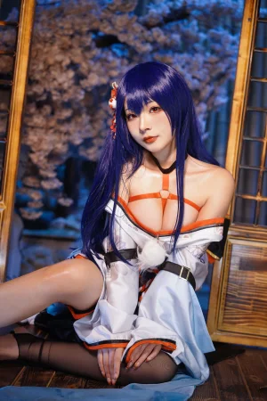 《真子 和服抹油》｜Kokuhui(yuuhui玉汇) · 82张写真
