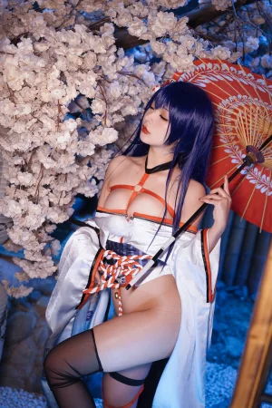 《真子 和服抹油》｜Kokuhui(yuuhui玉汇) · 82张写真