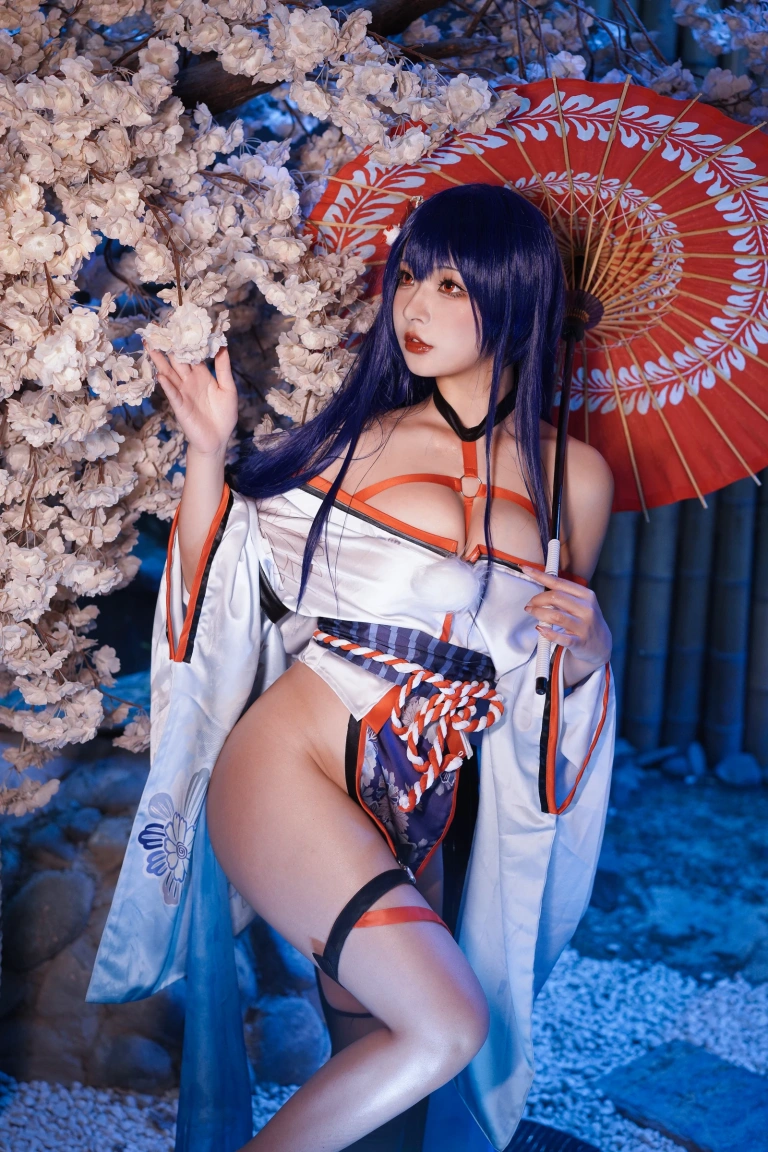 《真子 和服抹油》｜Kokuhui(yuuhui玉汇) · 82张写真