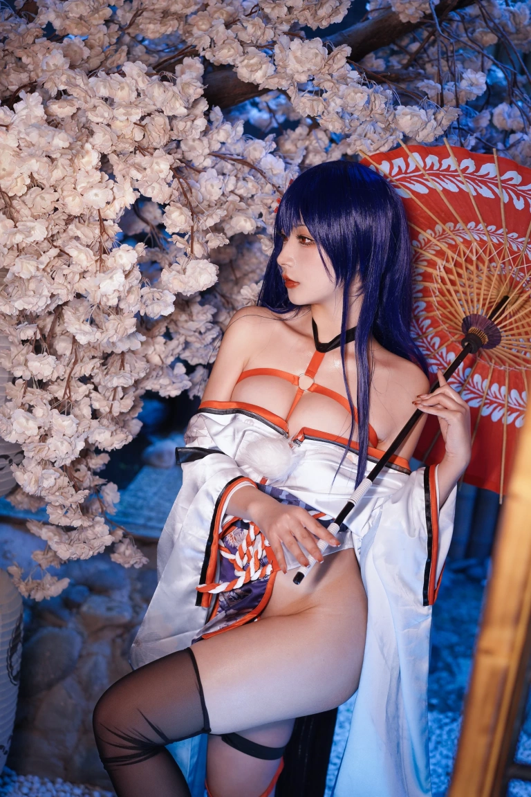 《真子 和服抹油》｜Kokuhui(yuuhui玉汇) · 82张写真
