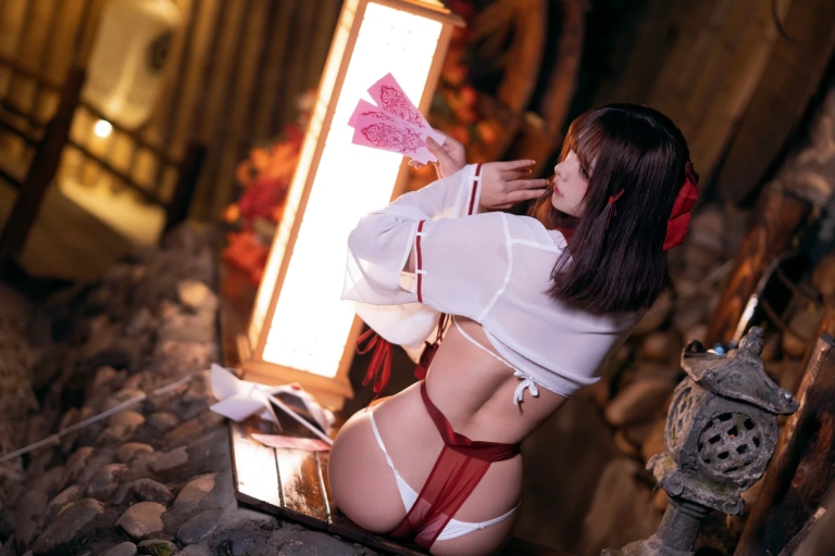 《巫女》｜Kokuhui(yuuhui玉汇) · 120张写真