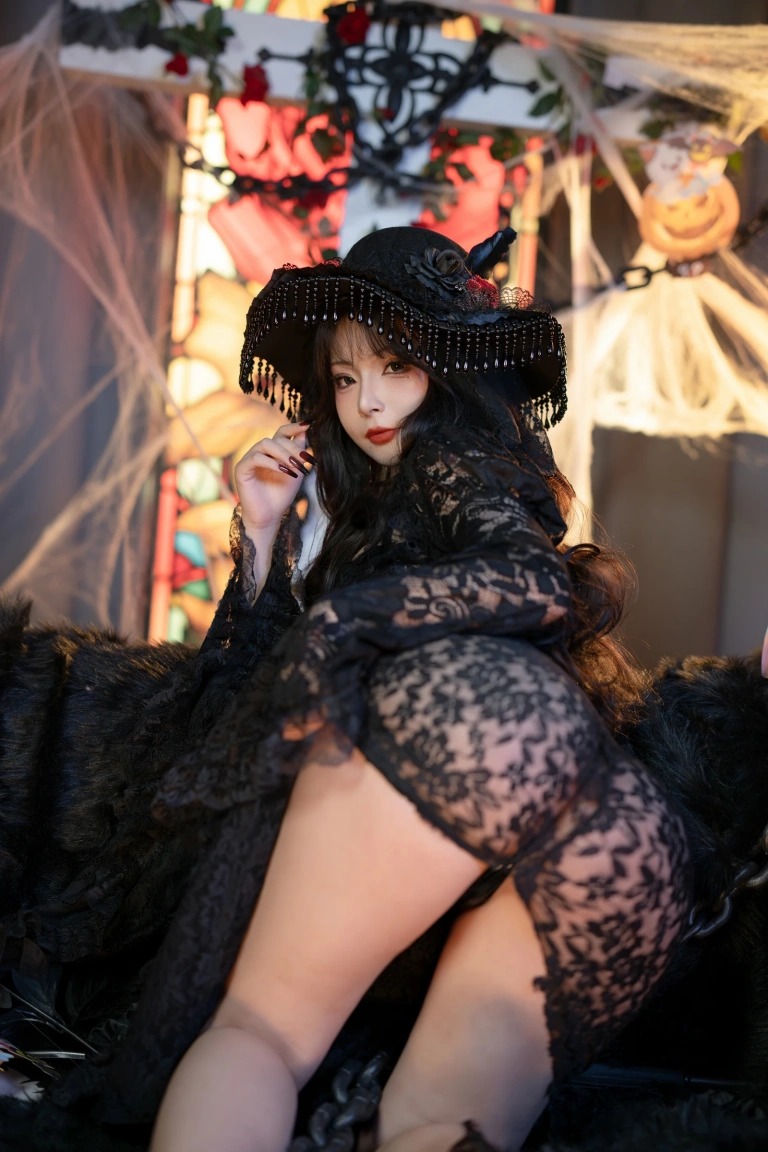 《万圣节特辑 魔女狂欢夜》｜Kokuhui(yuuhui玉汇) · 133张写真、2 个视频