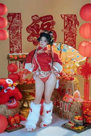 《2026新春特辑 醒狮少女》｜Kokuhui(yuuhui玉汇) · 131张写真、2 个视频