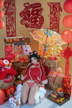 《2026新春特辑 醒狮少女》｜Kokuhui(yuuhui玉汇) · 131张写真、2 个视频