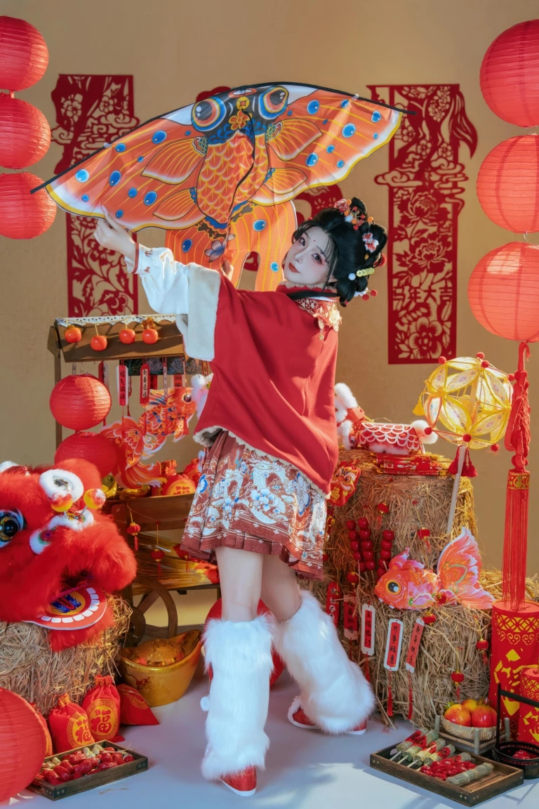 《2026新春特辑 醒狮少女》｜Kokuhui(yuuhui玉汇) · 131张写真、2 个视频