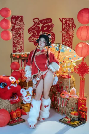 《2026新春特辑 醒狮少女》｜Kokuhui(yuuhui玉汇) · 131张写真、2 个视频
