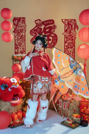 《2026新春特辑 醒狮少女》｜Kokuhui(yuuhui玉汇) · 131张写真、2 个视频