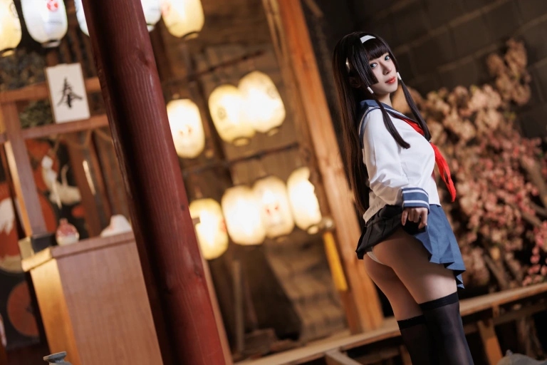 《胡桃 NO.024 – 美少女万华镜 理与迷宫的少女》｜胡桃Kurumi · 105张写真